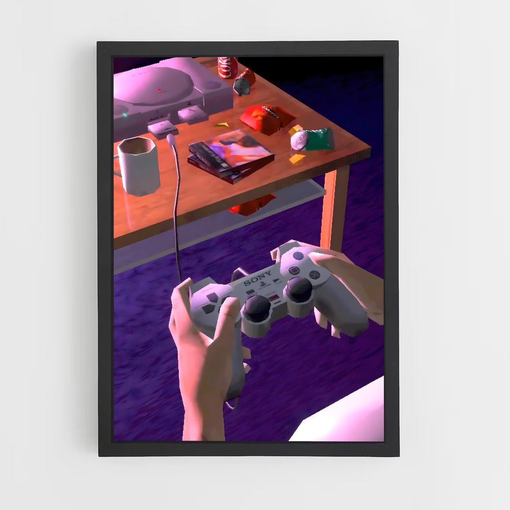 Poster Player One – affiche Consoles (vue 2)